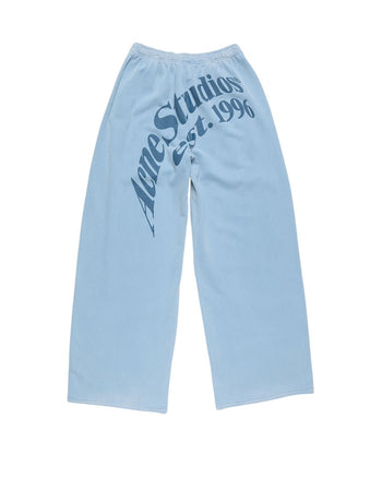 Acne Studios Washed Sweatpants Dirty Blue