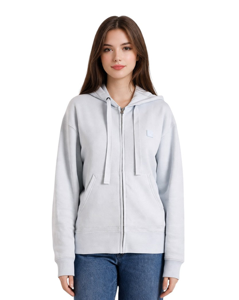 Acne Studios Ferris Zip Hoodie Ice Blue