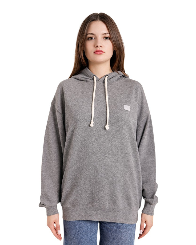 Acne Studios Appliquéd Hoodie Grey Melange