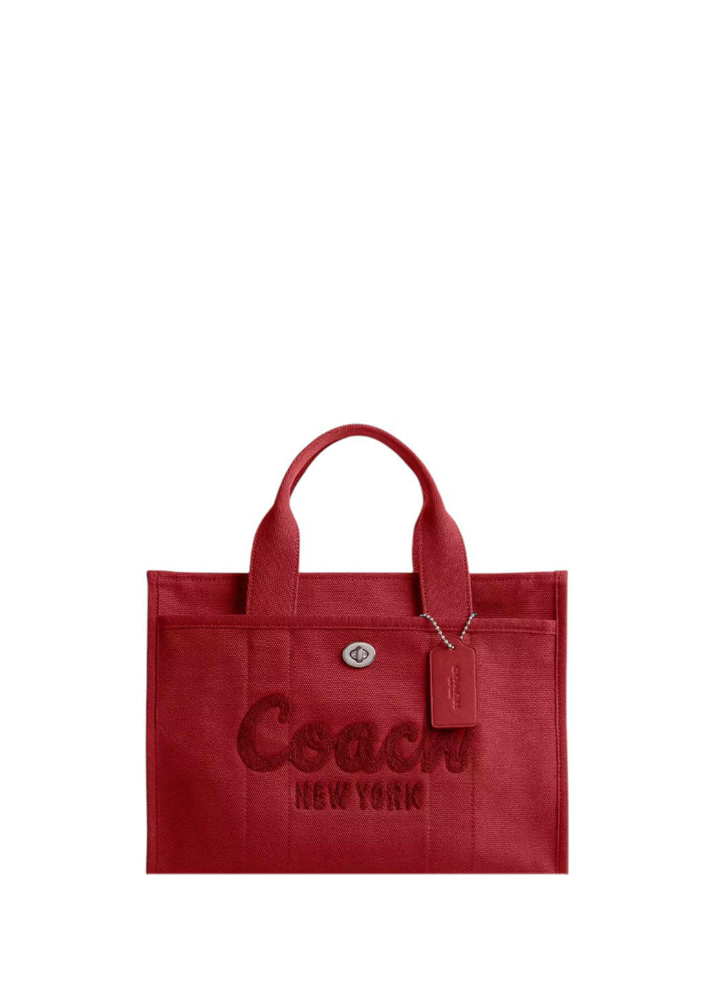 Coach Cargo Tote Bag 26 Red