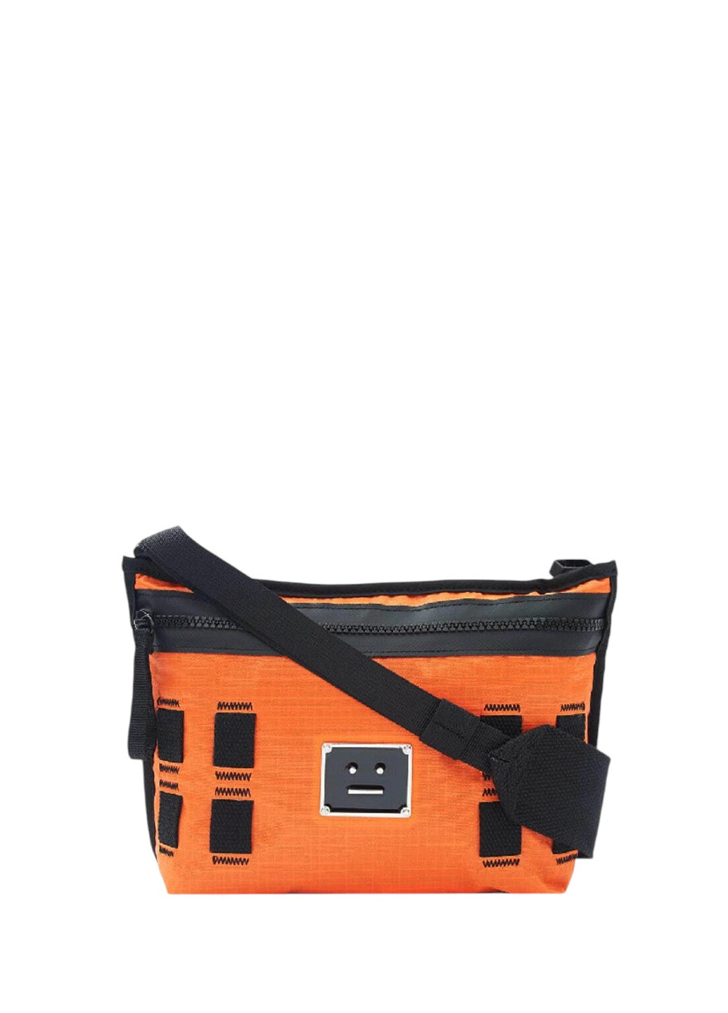 Acne Studios Logo plate belt bag Orange