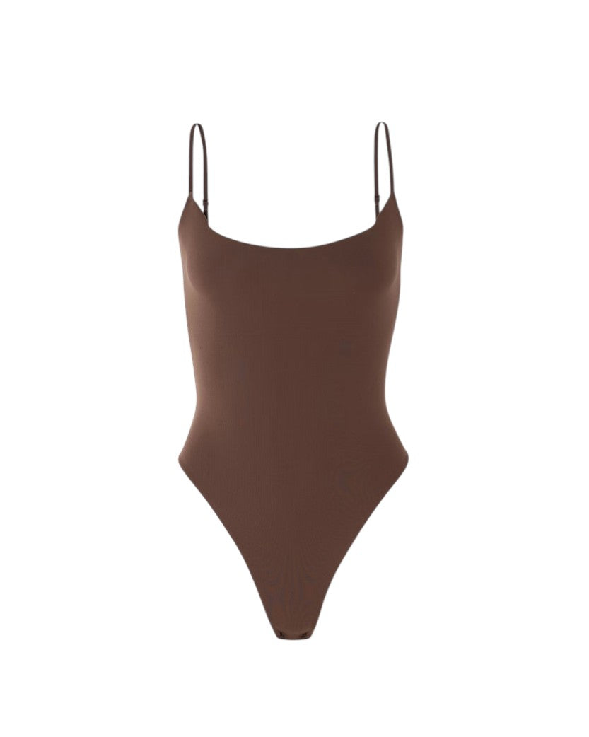 Skims Fits Everybody Cami Bodysuit Cocoa