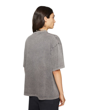 Acne Studios Blurred Logo T-Shirt Faded Grey