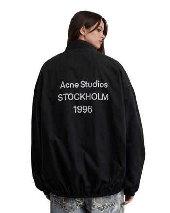 Acne Studios Logo Zipper Jacket Black
