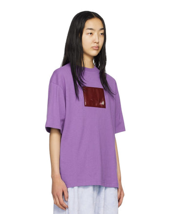 Acne Studios Inflatable Patch T-Shirt Iris Purple