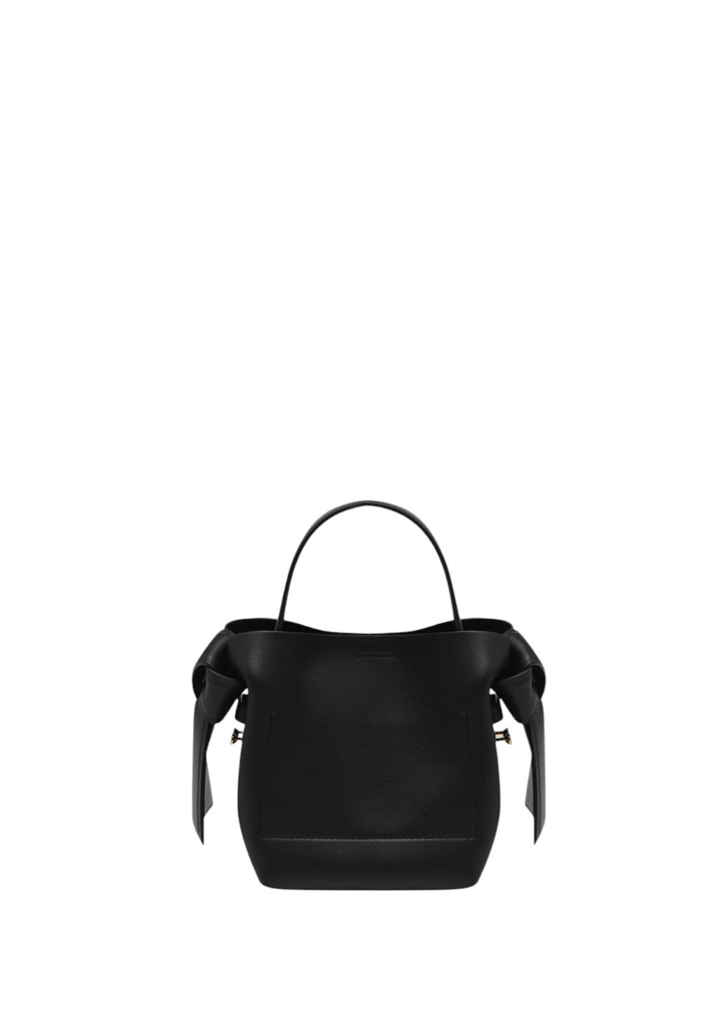 Acne Studios Musubi Micro leather shoulder bag Black
