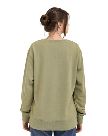Acne Studios Crewneck Sweatshirt Olive Green