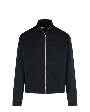 Acne Studios Zip-Up Sweatshirt Black