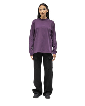 Acne Studios Simple Logo Long Sleeve Purple