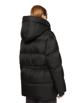 Acne Studios Hooded puffer coat Black