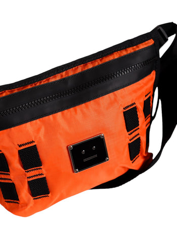 Acne Studios Logo plate belt bag Orange