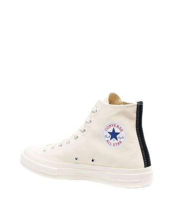 Converse x Comme Des Garcons Play High Top Sneakers White