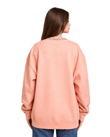 Acne Studios Flogho Crew Sweat Pink
