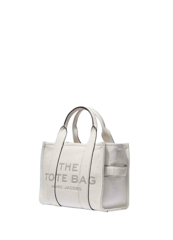 Marc Jacobs Leather Mini Tote Bag White