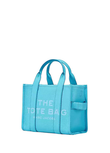 Marc Jacobs Leather Small Tote Bag Spring Blue