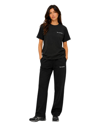 Sporty & Rich Health Is Wealth T-Shirt Black