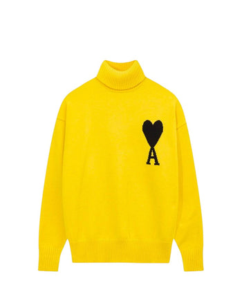 AMI Paris Ami de Coeur jumper Yellow