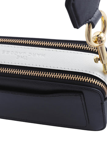 Marc Jacobs The Snapshot Logo Strap New Black Multi