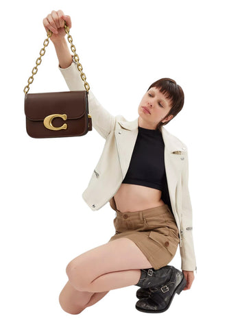 Coach Idol Shoulder Bag Maple