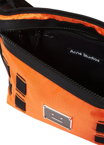 Acne Studios Logo plate belt bag Orange
