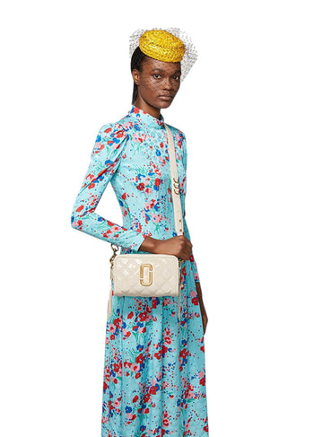 Marc Jacobs The Quilted Softshot 21 Ivory