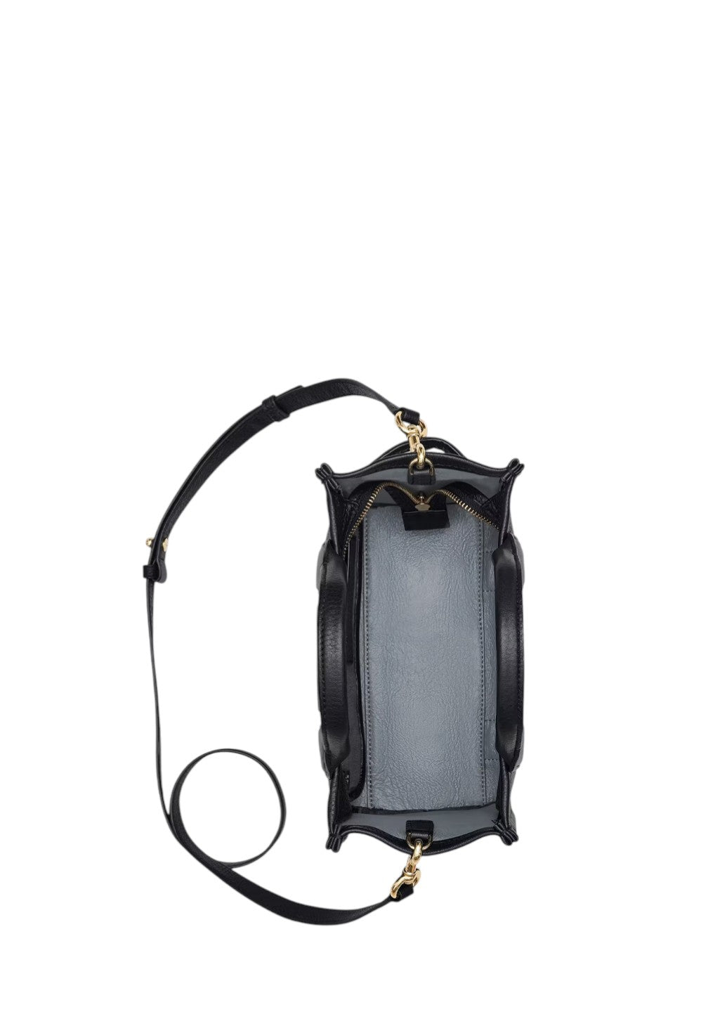 Marc Jacobs Leather Mini Tote Bag Black — SSTORIES