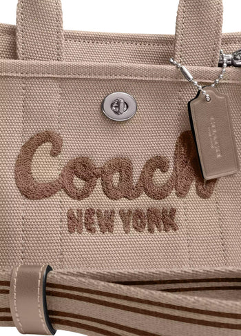 Coach Cargo Tote Bag 20 Dark Natural