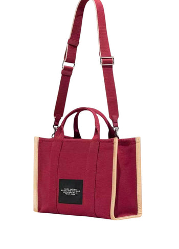 Marc Jacobs Jacquard Small Tote Bag Merlot