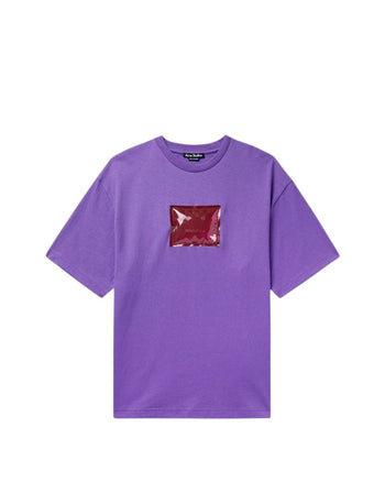 Acne Studios Inflatable Patch T-Shirt Iris Purple