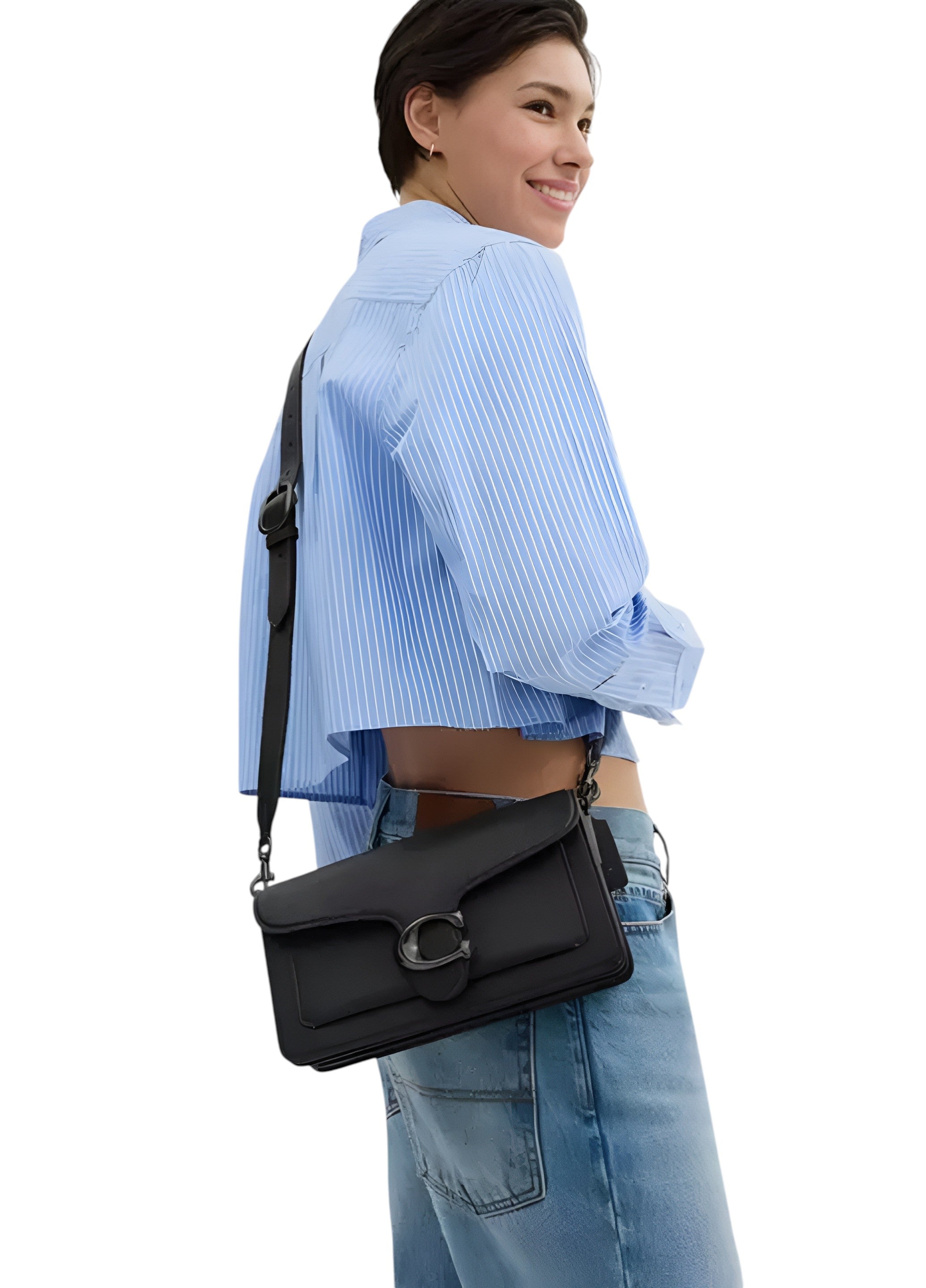 tabbyページ Сумка Coach Tabby Shoulder Bag 26 Pewter/Black — SSTORIES