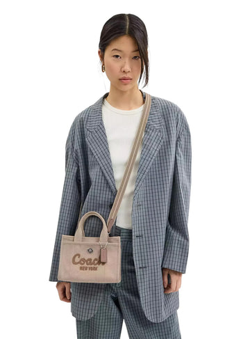 Coach Cargo Tote Bag 20 Dark Natural
