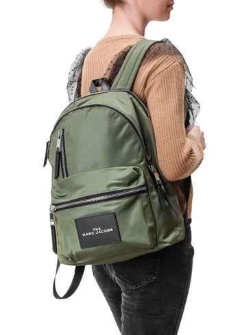Marc Jacobs The Zip Backpack Green