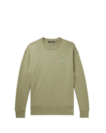 Acne Studios Crewneck Sweatshirt Olive Green