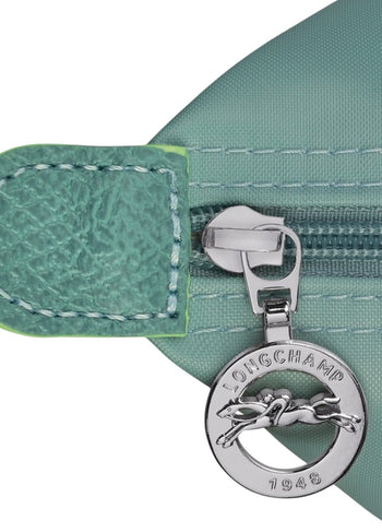 Longchamp Le Pliage Green Pouch With Handle Lagoon