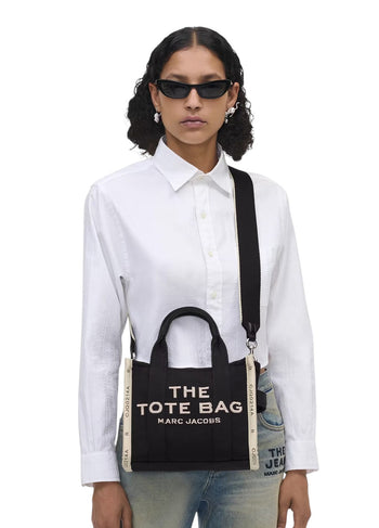 Marc Jacobs Jacquard Mini Tote Bag Black