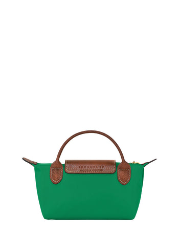 Longchamp Le Pliage Original Pouch With Handle Green