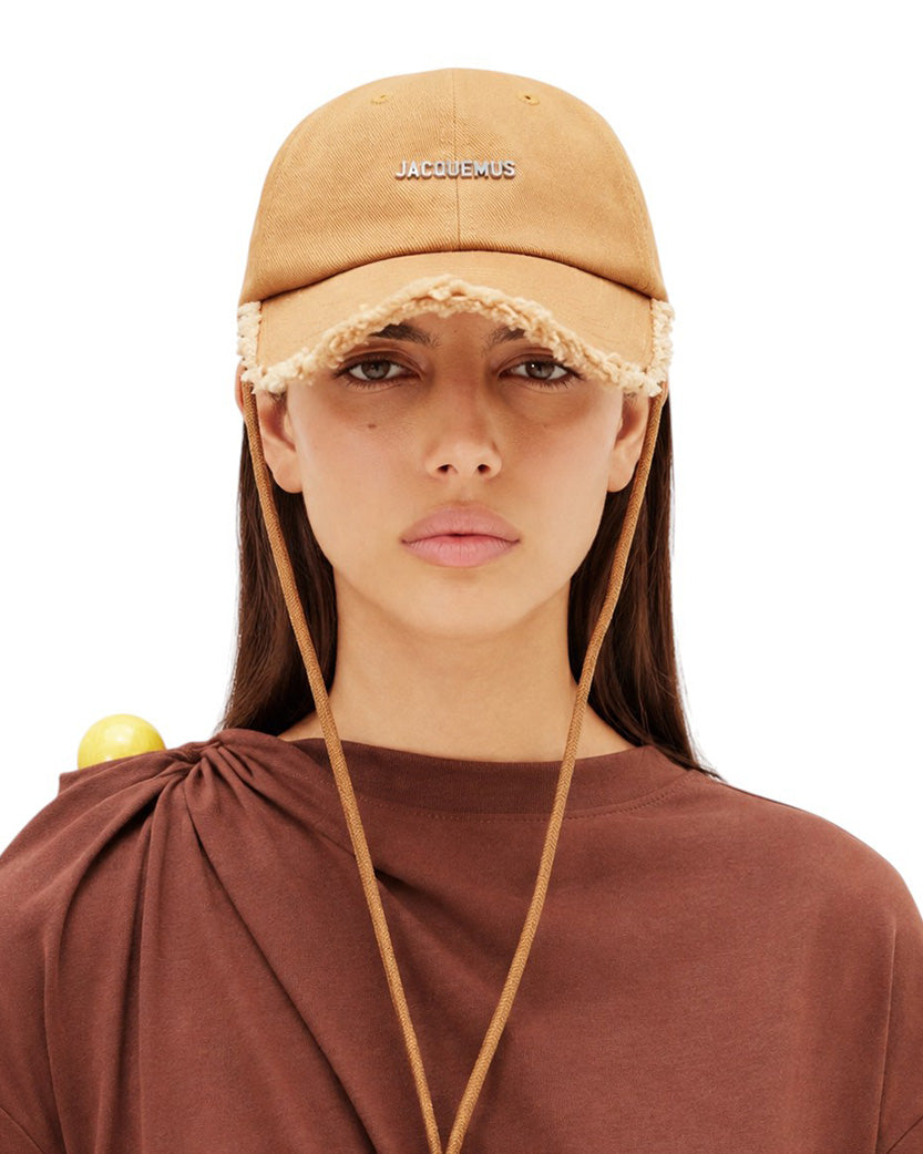 Jacquemus La Casquette Artichaut Baseball Cap Yellow