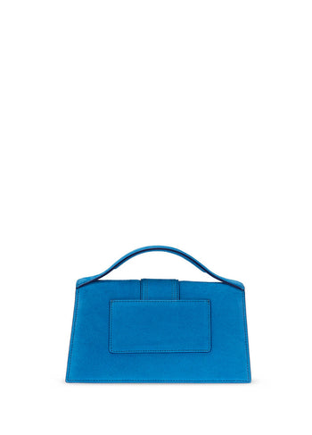 Jacquemus Le Bambino Grand Suede Bag Blue
