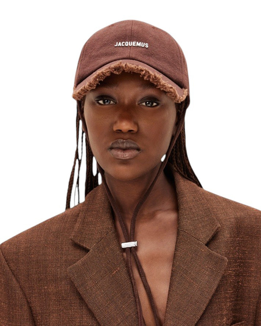 Jacquemus La Casquette Artichaut Baseball Cap Brown