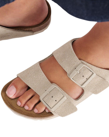Birkenstock Arizona Suede Leather Oyster