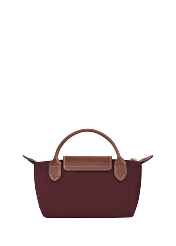 Longchamp Le Pliage Original Pouch With Handle Burgundy