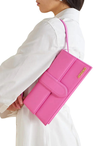 Jacquemus Le Bambino long flap bag Pink