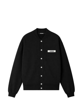 Jacquemus The Gros Grain Cardigan Black