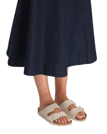 Birkenstock Arizona Suede Leather Oyster