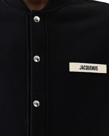 Jacquemus The Gros Grain Cardigan Black