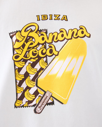Jacquemus The Ibiza Banana T-Shirt White