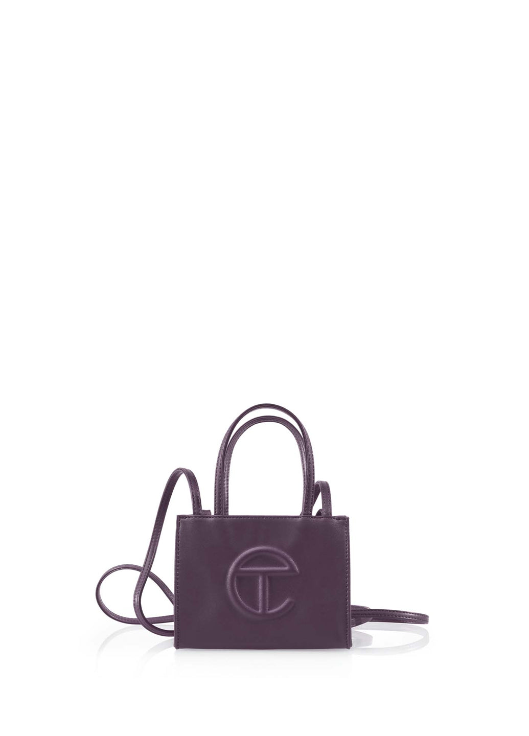 Telfar Small Shopping Bag Eggplant