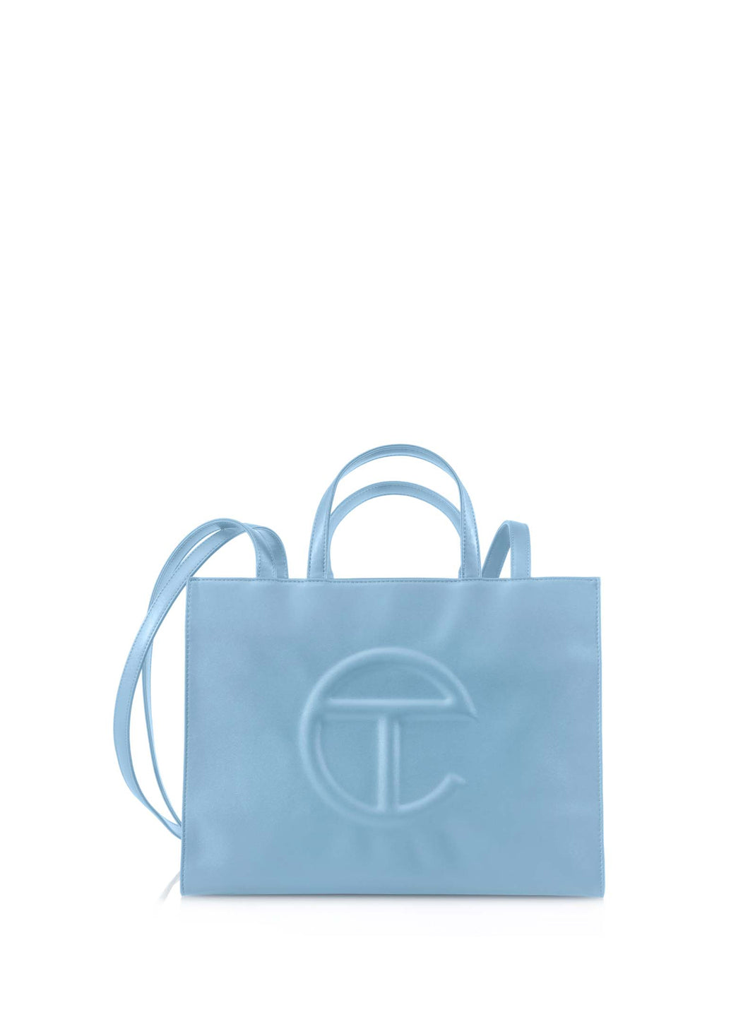 Telfar Medium Shopping Bag Pool Blue