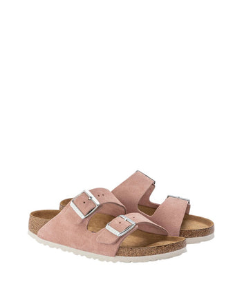 Birkenstock Arizona Suede Leather Pink Clay