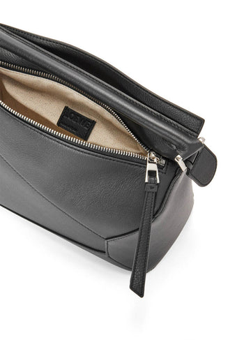 Loewe Small Puzzle Bag Classic Calfskin Black